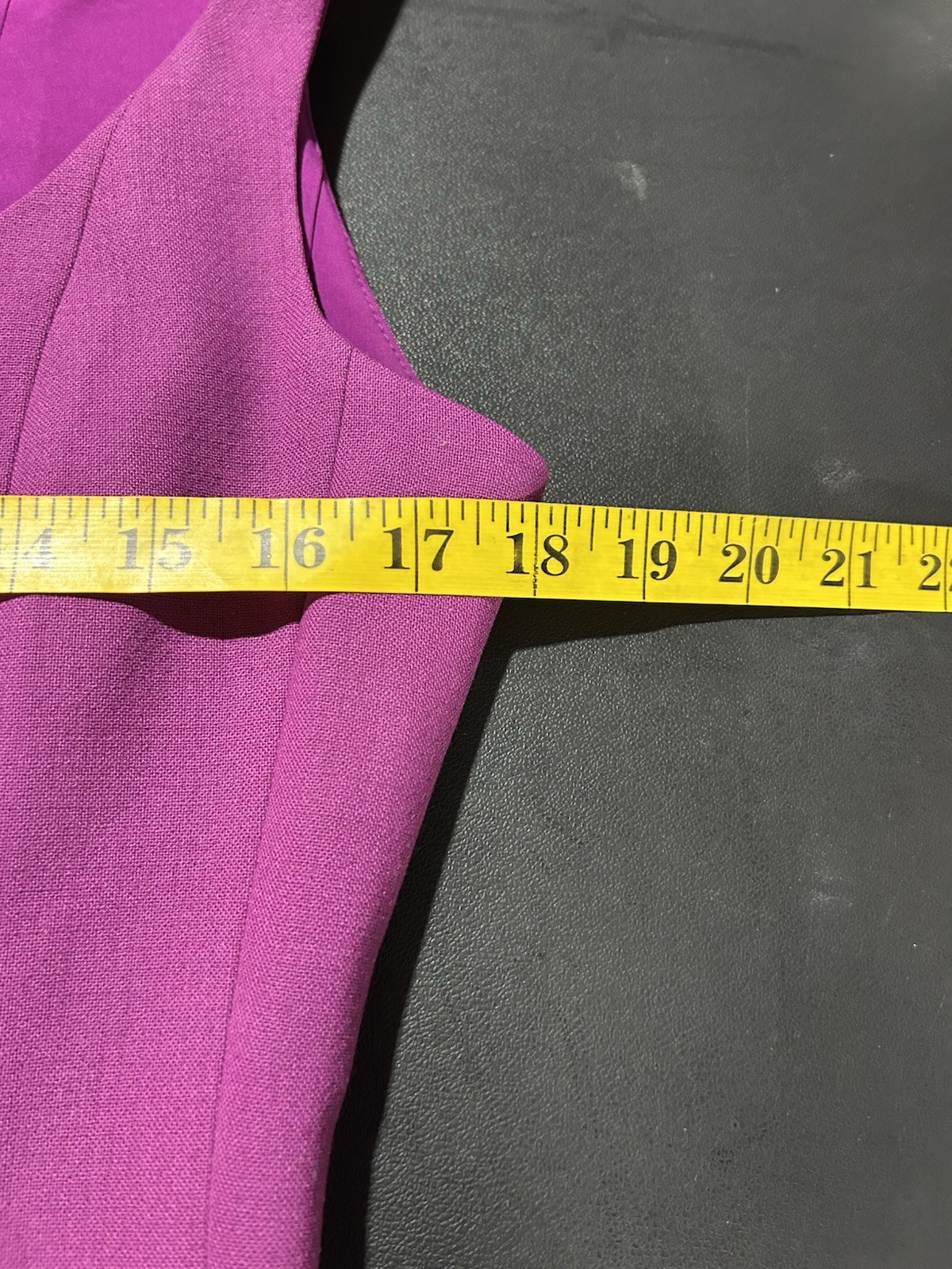 Sergio Hudson Women’s Size 6 Stretch wool Silk Crepe Mini Dress