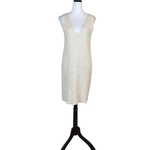 Banana Republic Women’s Lenzing Ecovero Serene Sweater Dress, V-Neck Size M, MWT
