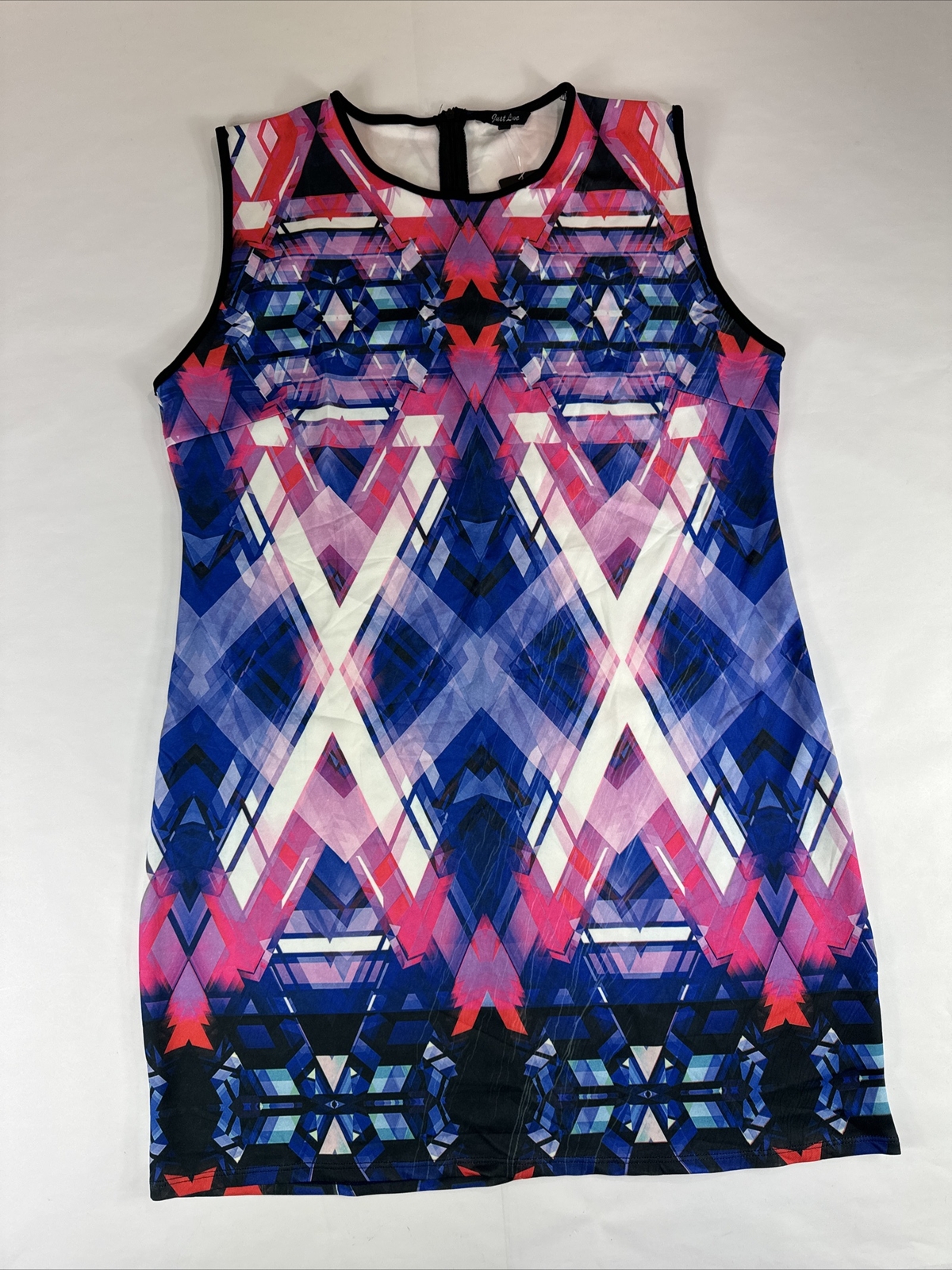 Just Love Maxi Sun Dress Womens 3X Sleeveless Bodycon Stretch Sundress Milly NEW