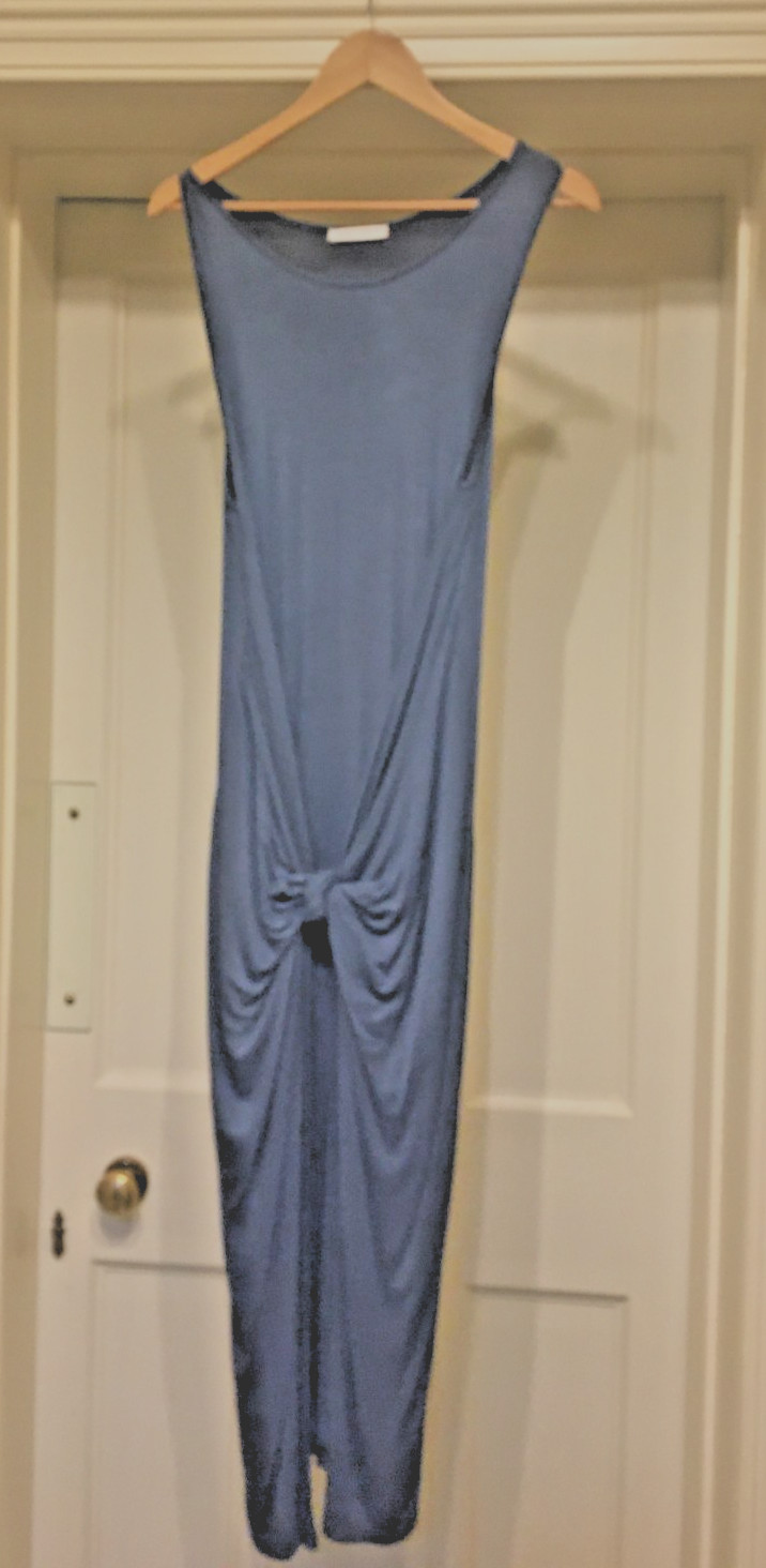 MADE IN ITALY:FAB MID BLUE PARACHUTE DRESS BNnT 1 SIZE -JUST LOVE IT!