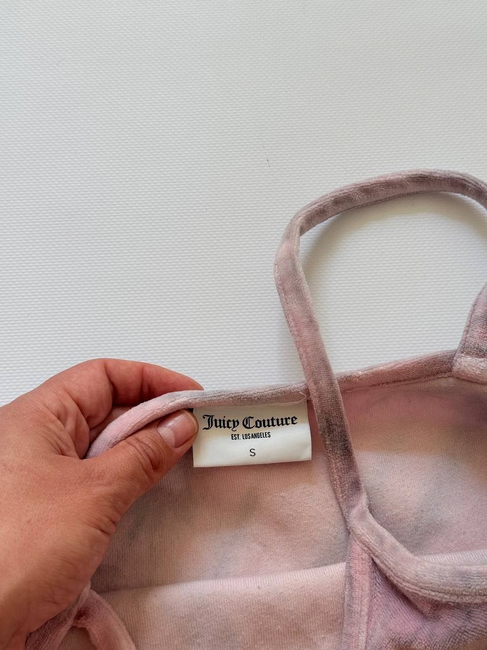 Juicy Couture Velour 2 Piece Hoodie Dress Set Sparkly Logo Size S