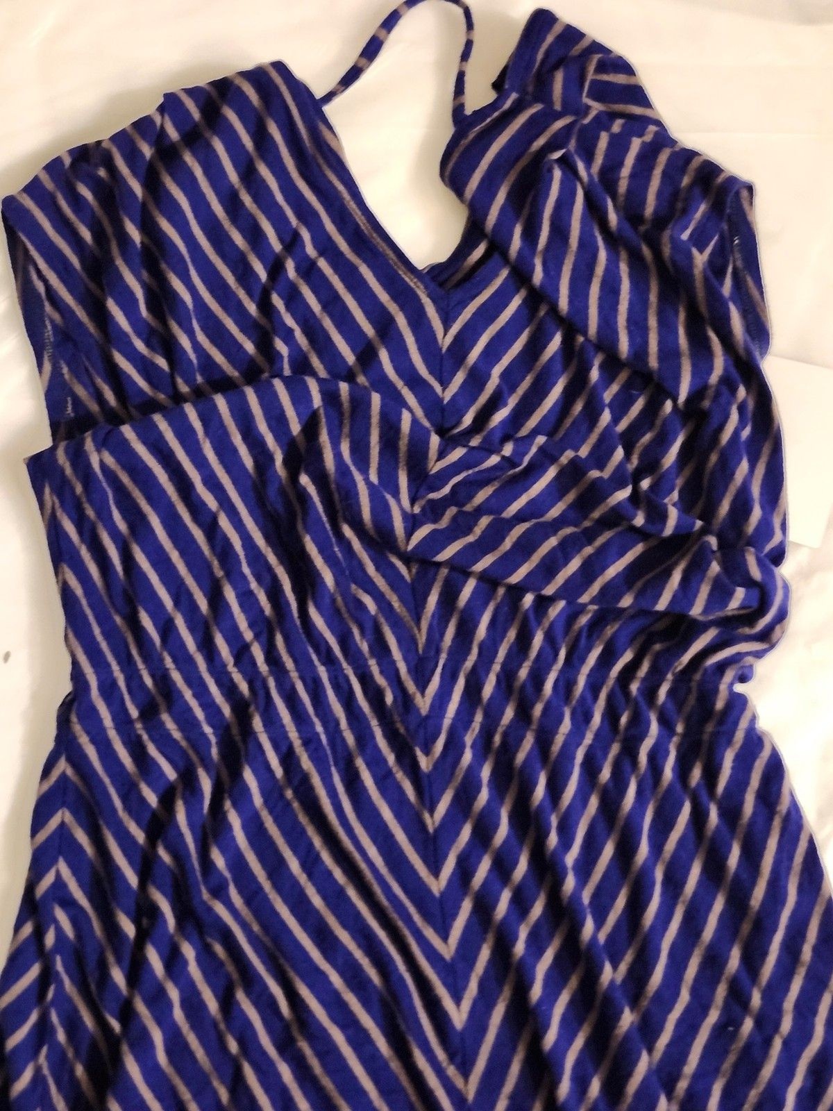 Mossimo Blue & Gray Striped Dress – Size S/P. #H