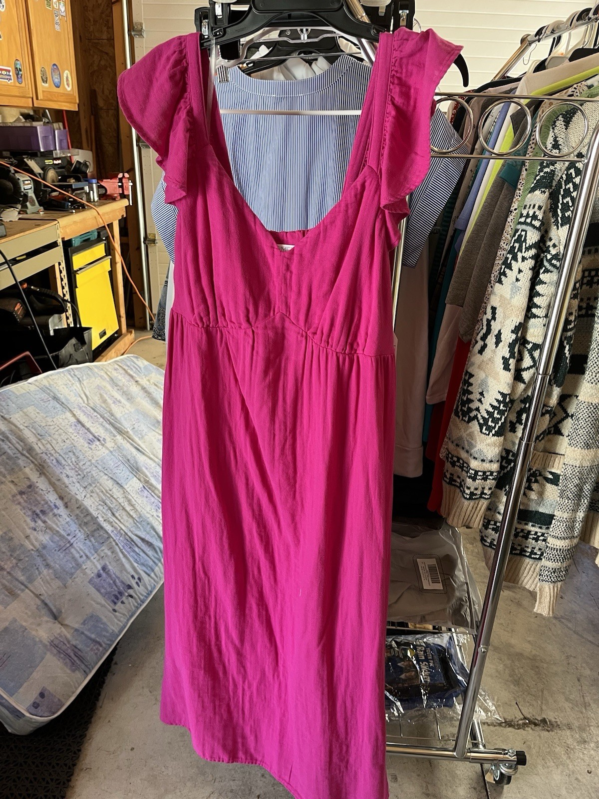 Large Bright Pink All Season Very Versatile Dress see description