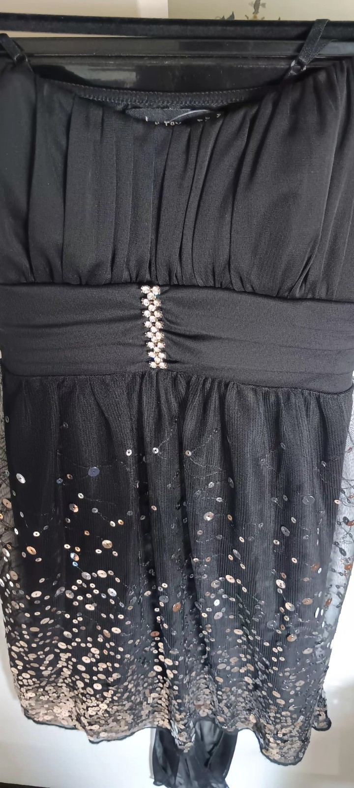 Juniors Black RUBY ROX Cocktail Party Evening Dress ~ Med