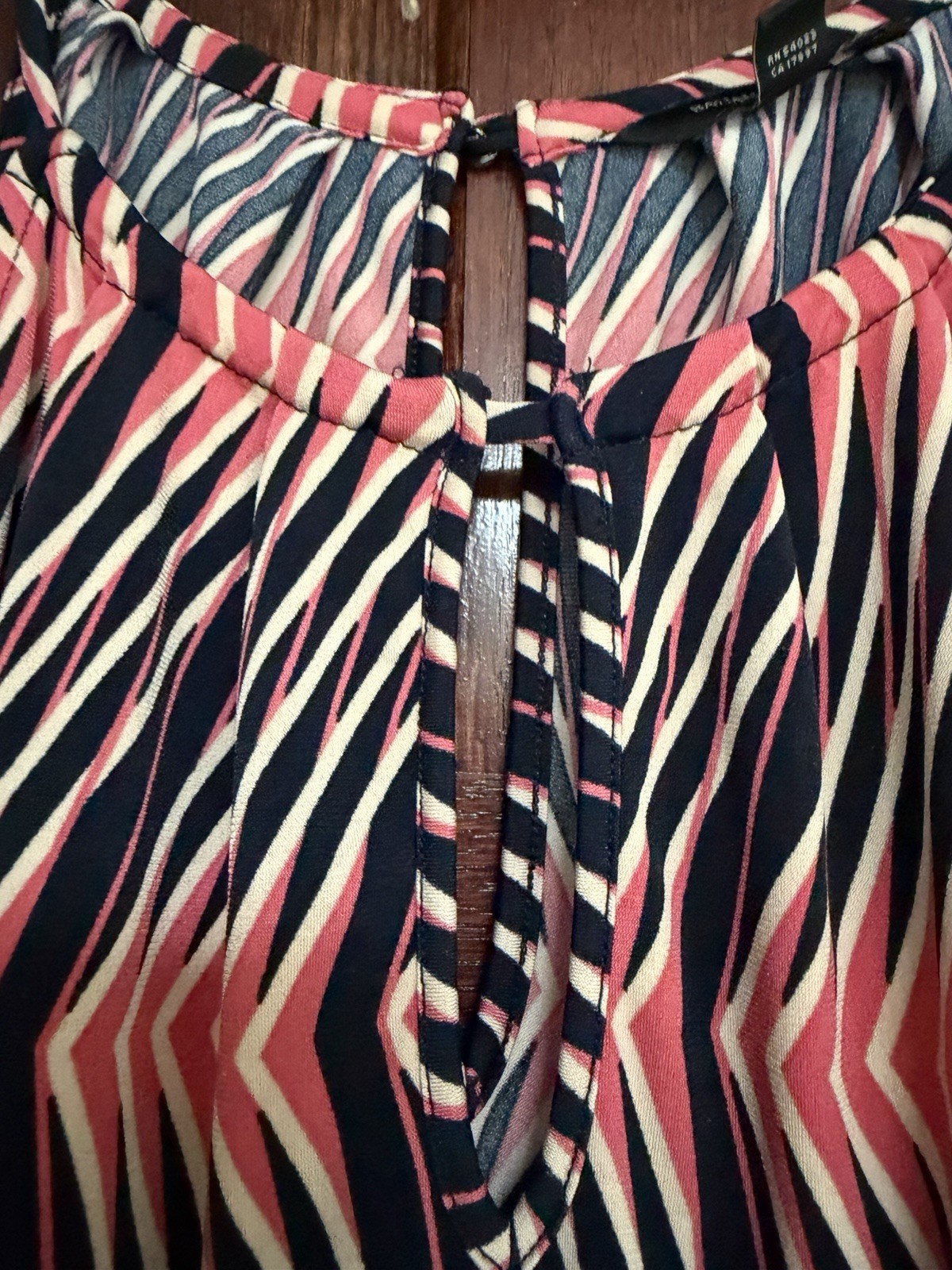 Banana Republic Womens Halter Neck Drawstring Waist Keyhole Dress Size Small S