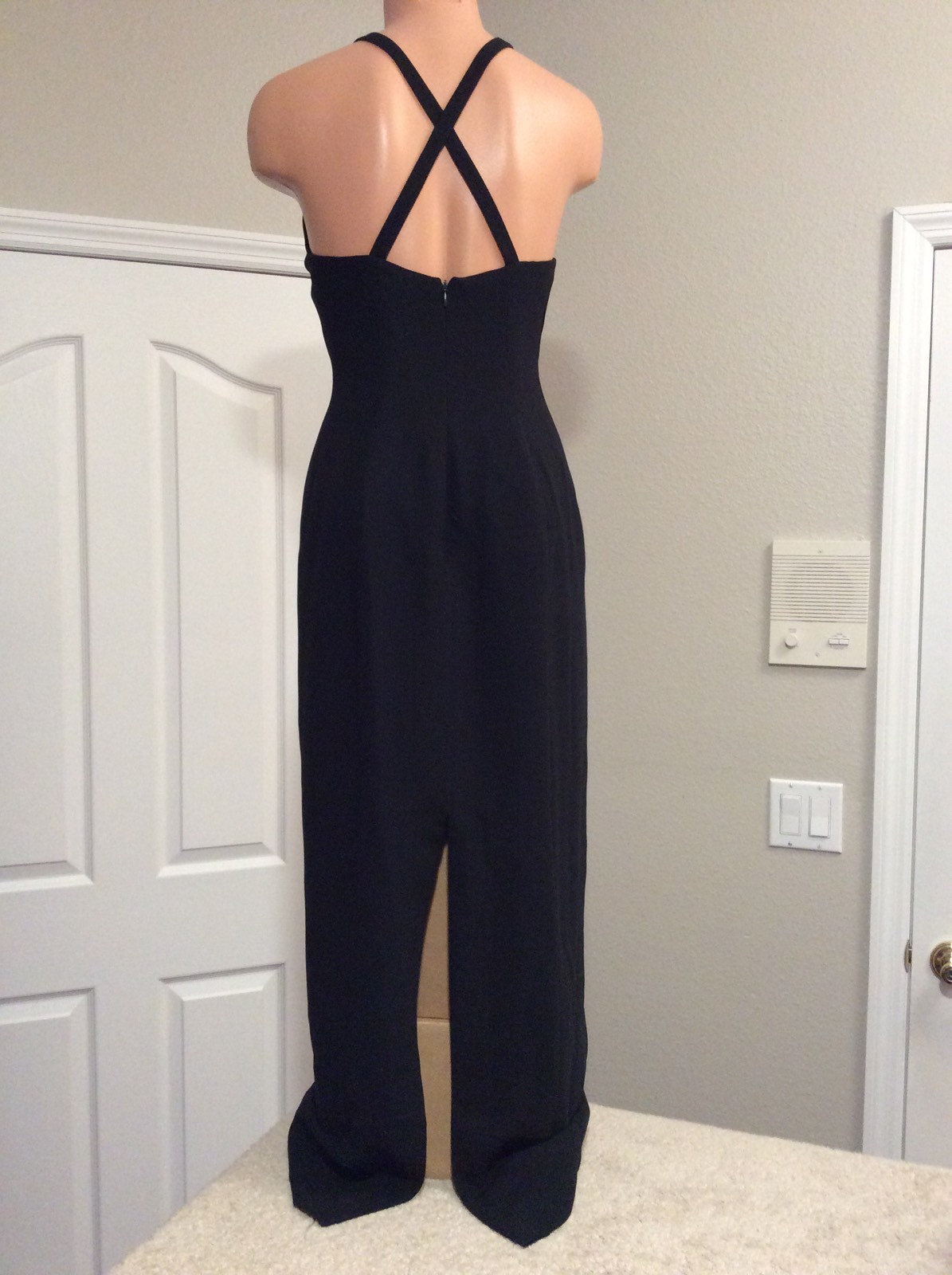 YL by YAIR Long Black Dress. Lined. Women’s Size 14. Worn Once.