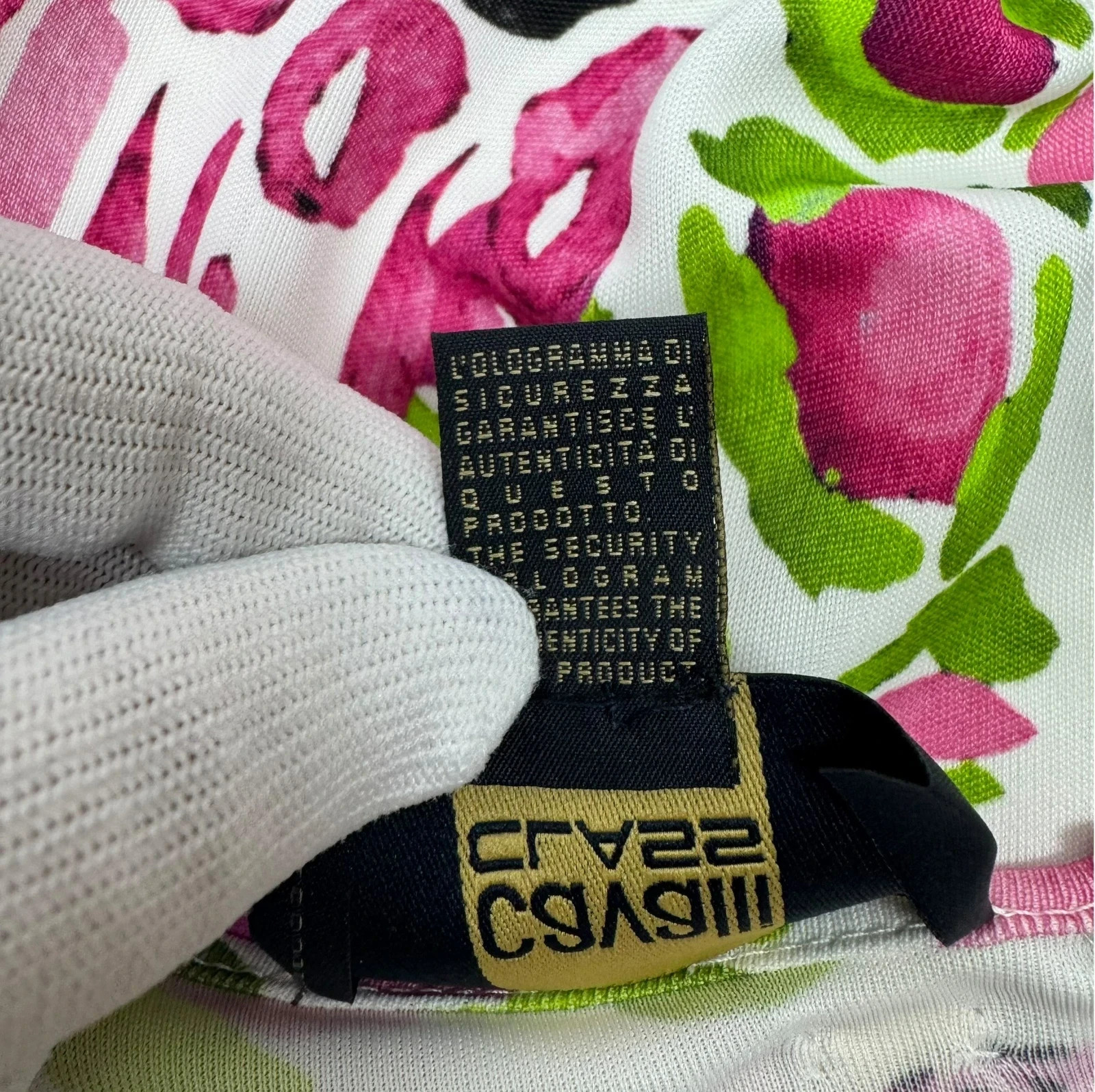 Cavalli Class Dress Animal Print Viscose