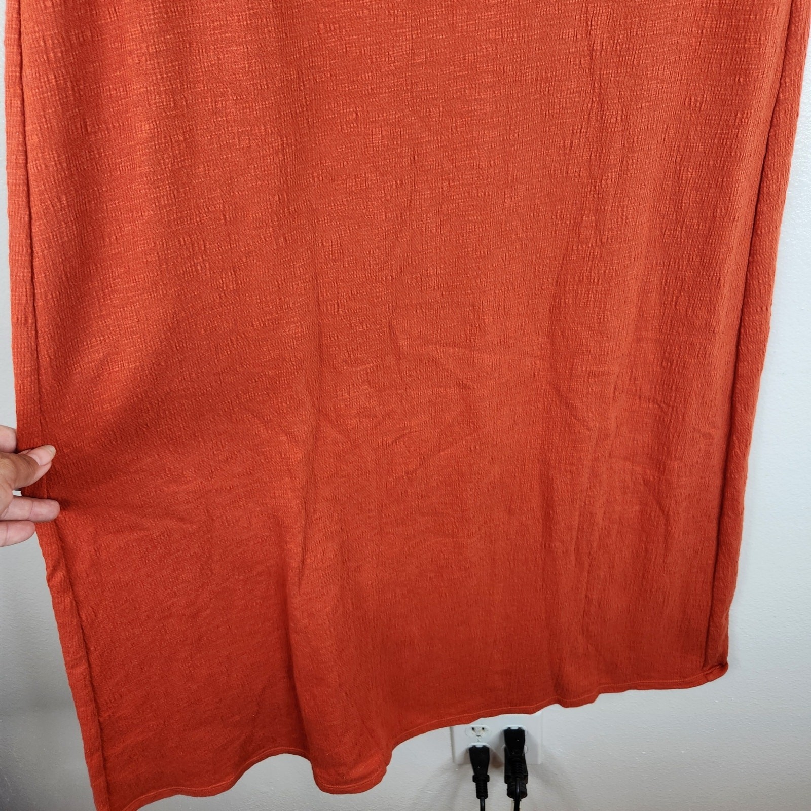 Richer Poorer Pumpkin Maxi Balloon Sleeve Dress Women’s Medium Boho Bohemian