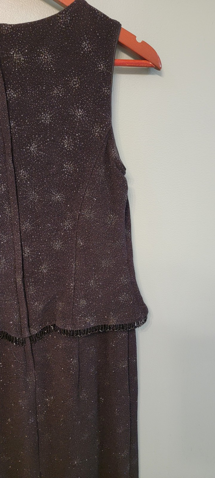 Vintage Scott McClintock Millennium 2000 Rare Elegant Star Gaze Dress Size 10