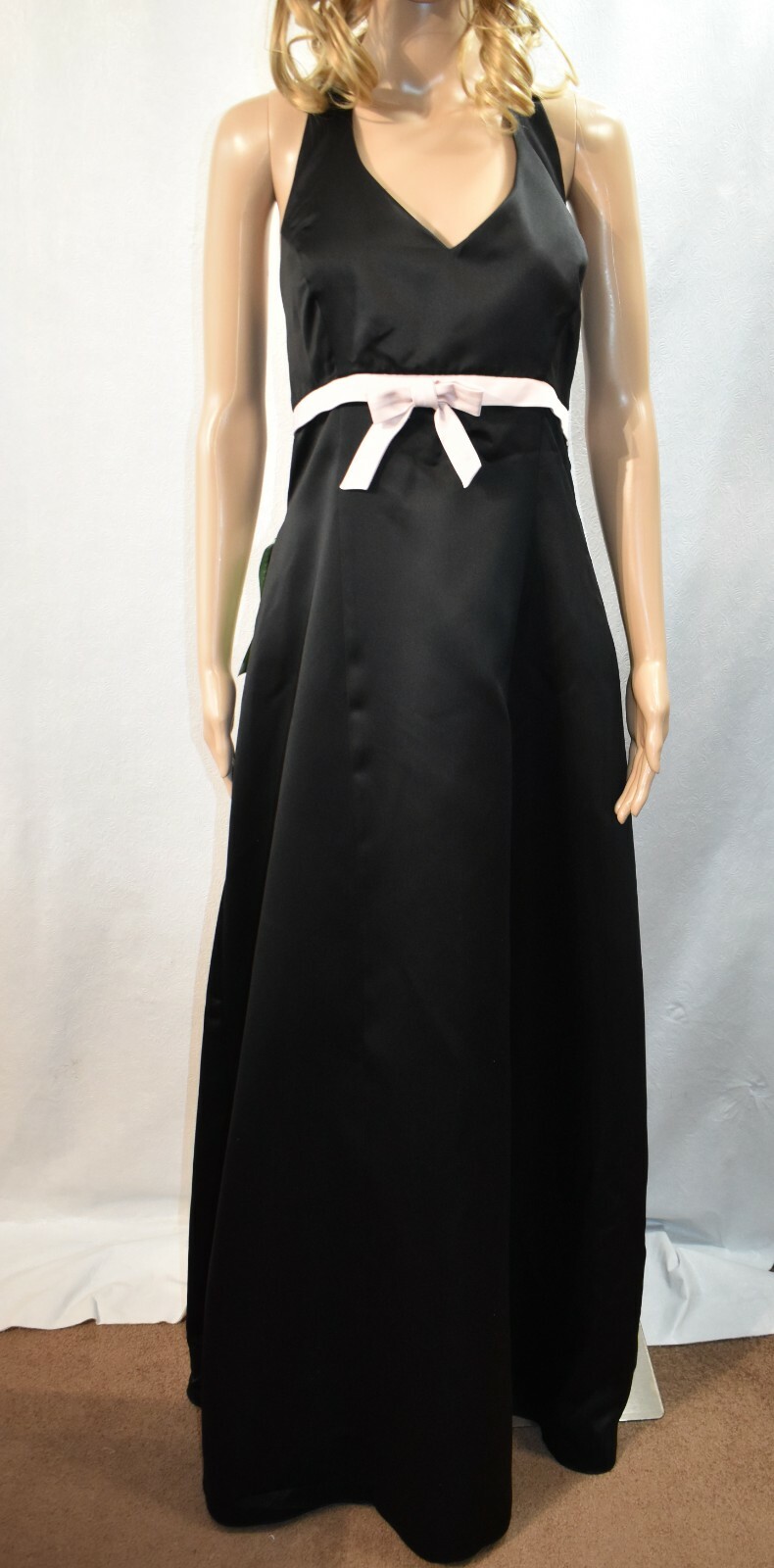 Masquerade Dress Black Gown Size 15/16
