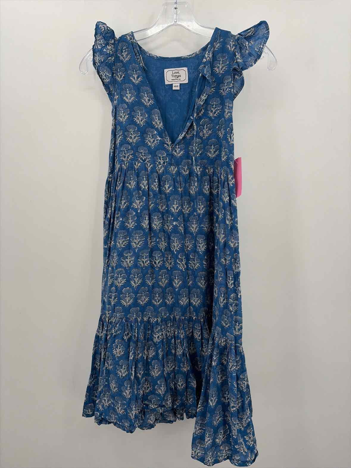 Pre-Owned Emerson Fry Blue Size XS/S Knee Length Sleeveless Dress