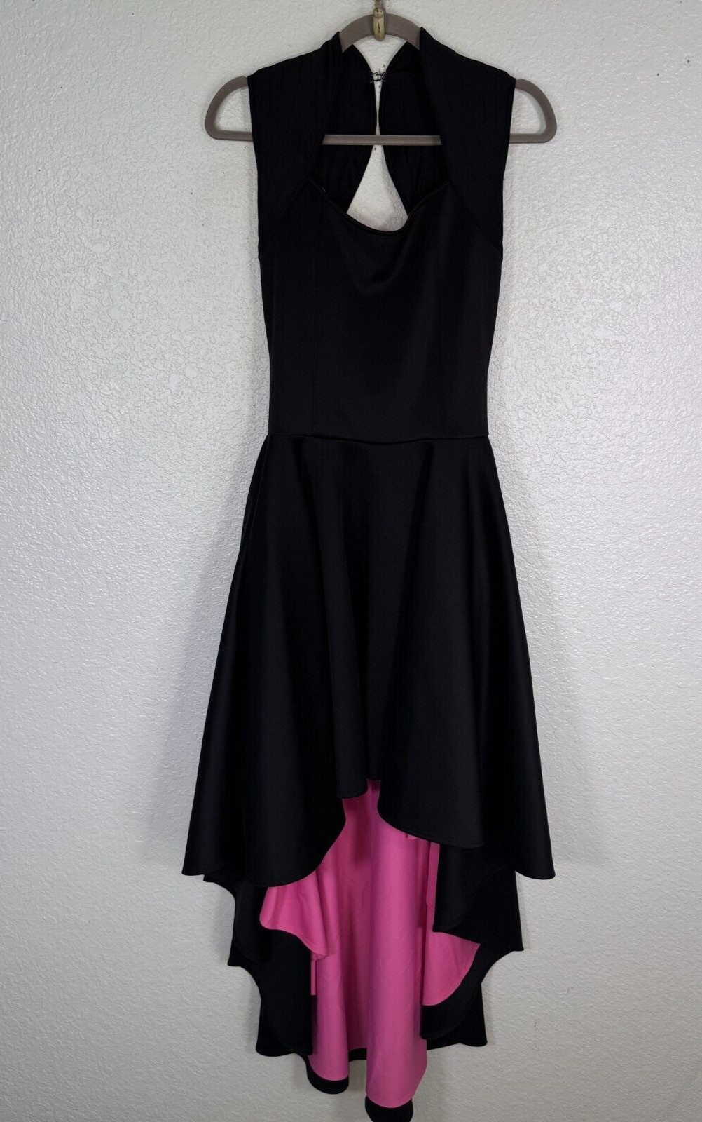 Elhoffer Dress Womens Large Galatic Commander Cosplay Costume Con Festival Black
