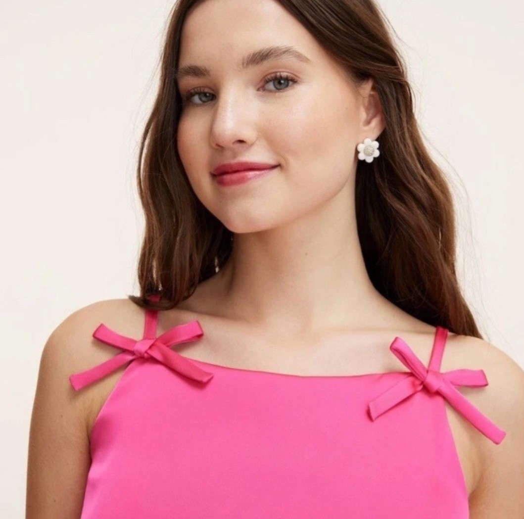 🆕️ New Kate Spade New York x Target 90s Mini Tank Shift Dress in pink – MEDIUM