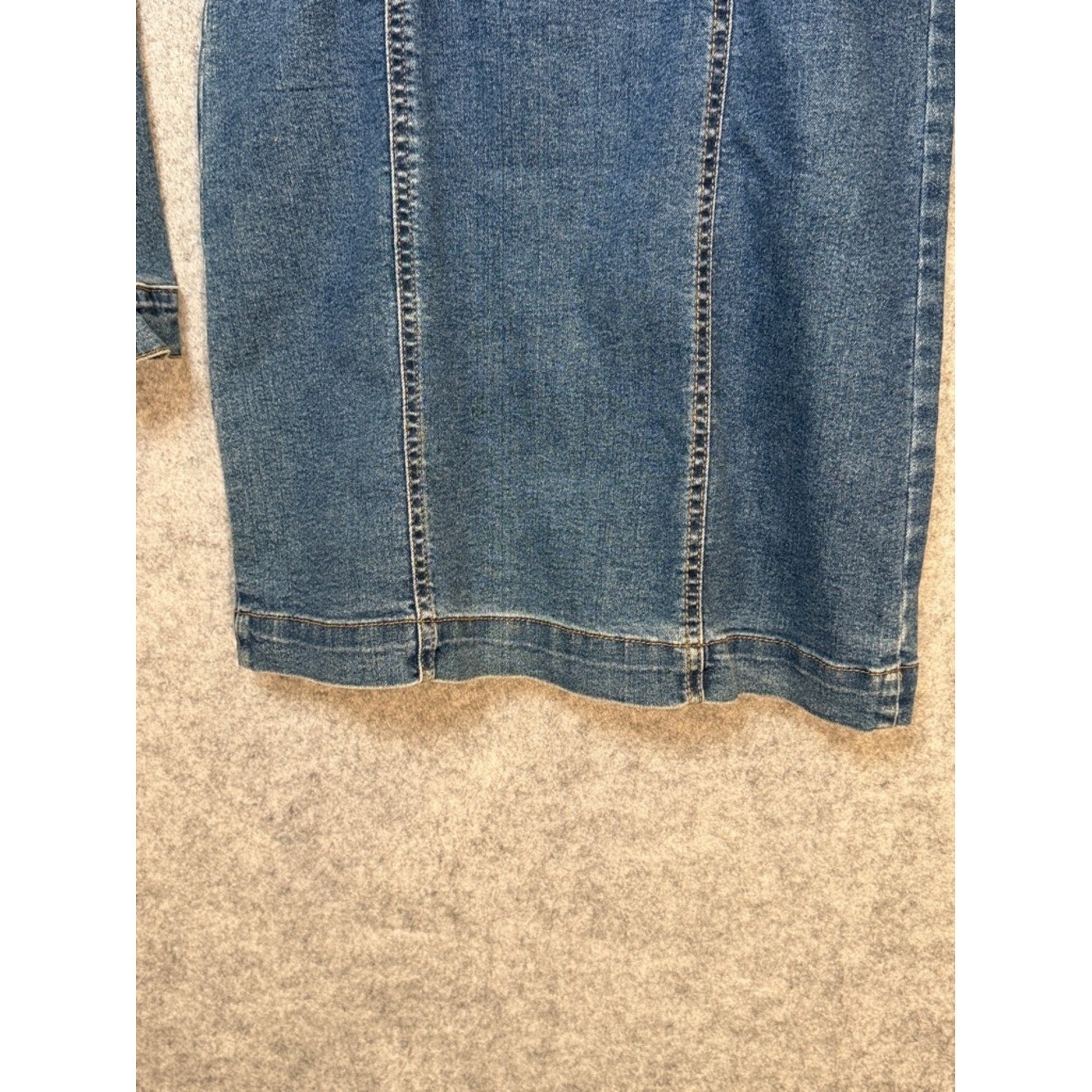 REgeneration by Celebrity Pink Dalia Denim Dress Blue Long Sleeve Mini S NEW