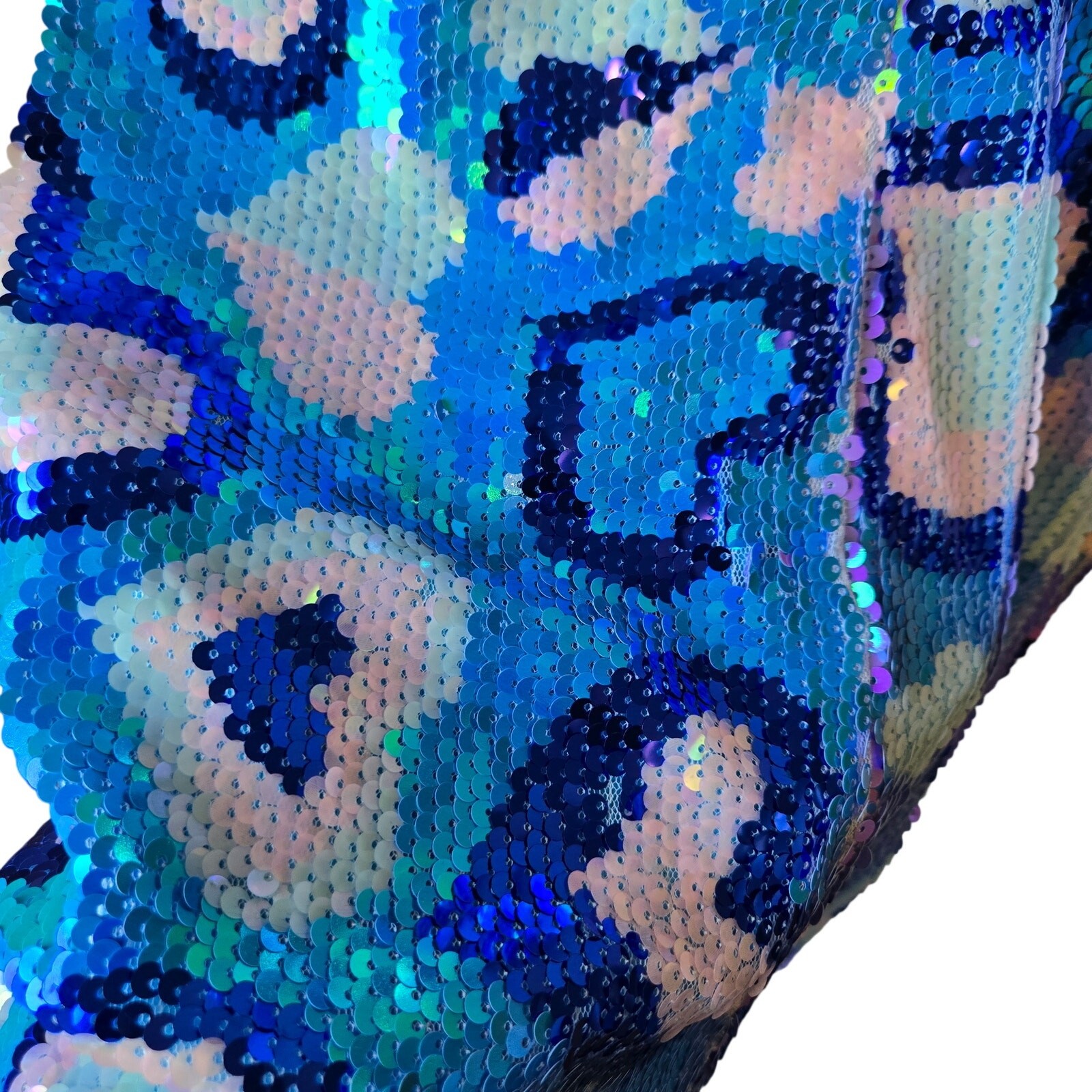 Amylynn Heart Diamante Sequin Mini Dress NWOT Size Small