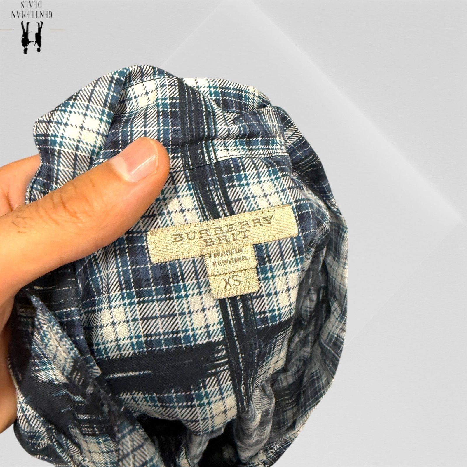 Burberry Plaid Print Mini Dress – Blue Dresses, Clothing XS 17.5 x 31