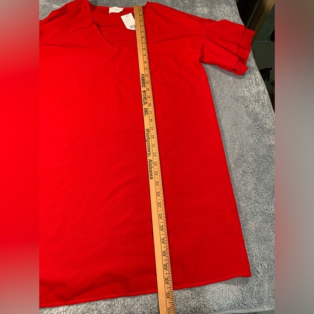 NWT Everly red dress medium
