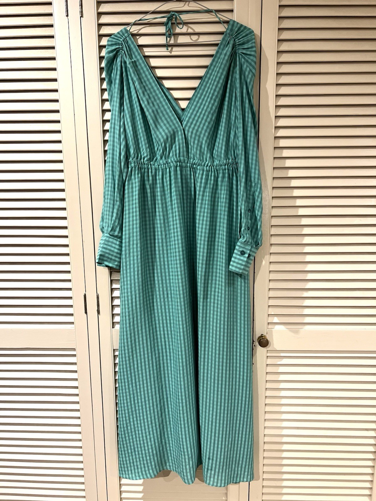 Lovely SCANLAN THEODORE Pink Gingham Dress – size 6 (also fits 8)