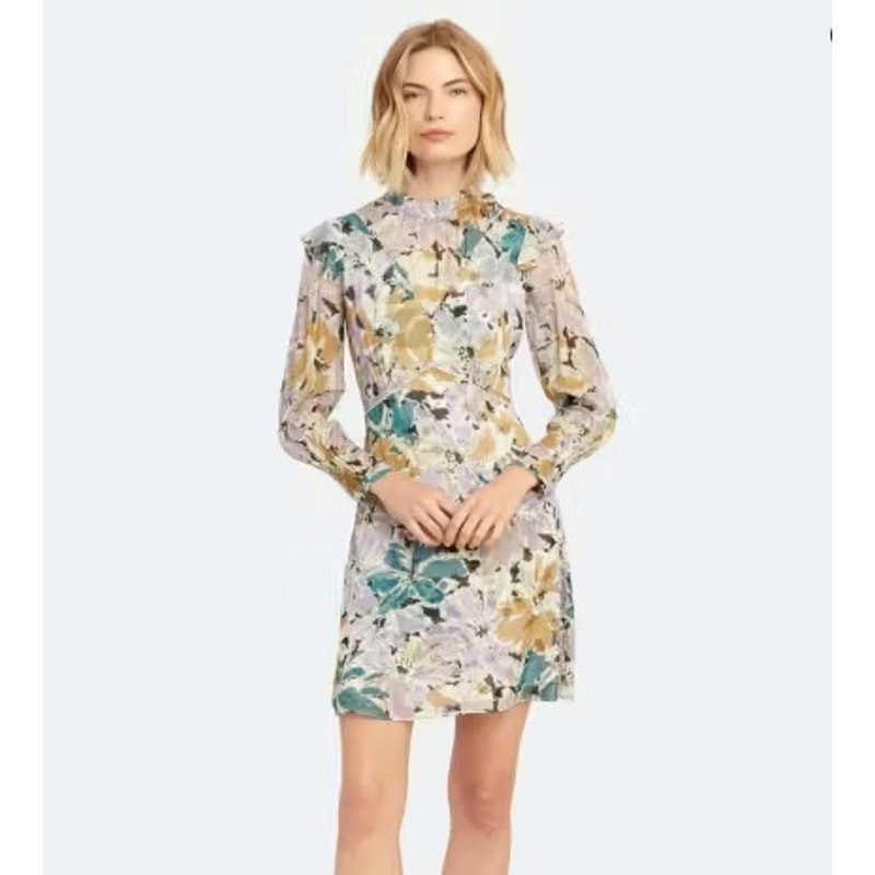 Diane von Furstenberg Elinor Silk-Georgette Dress