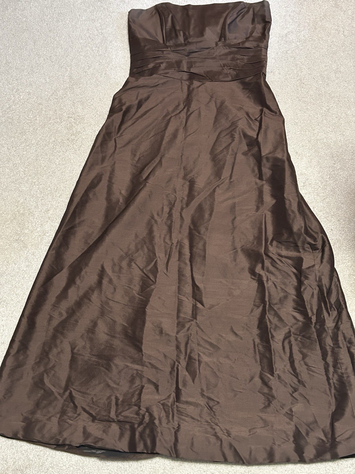 Siri Cocktail Dress 51” Long Brown Casual