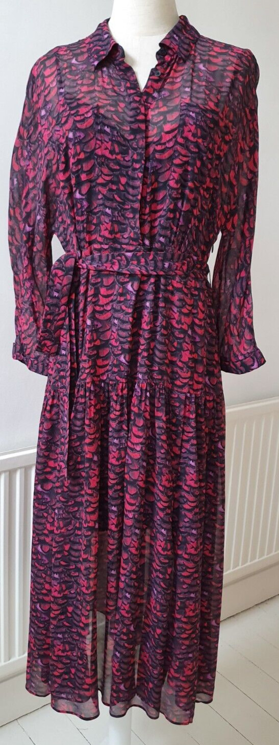 ***GORGOEUS***ALL SAINTS *ELEY PLUME* DRESS UK14, US10, EU42