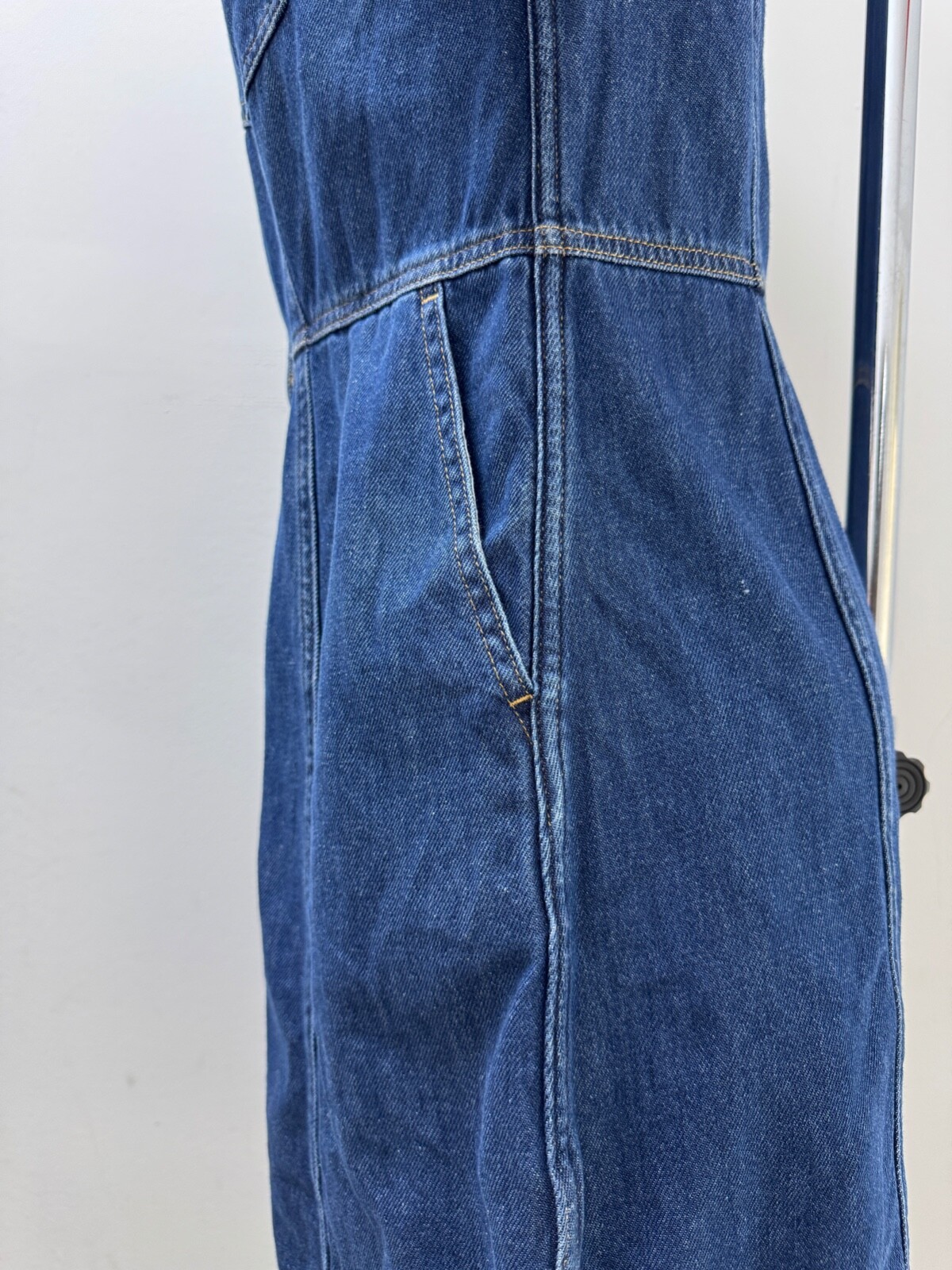Ladies New Gap Denim Dress With Pockets In 3 colours Size XS S M L XL