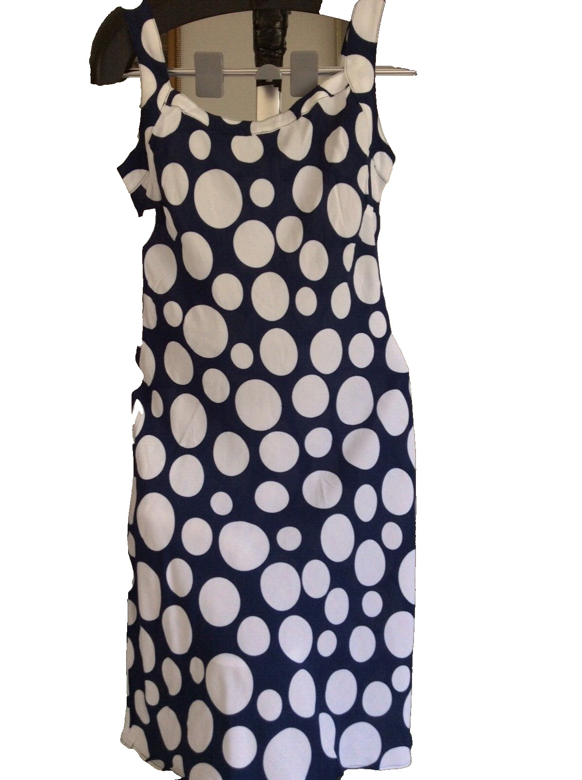 Marks & Spencer Dress Women Viscose Size 10 Long length 42 inches Chest 40 inche