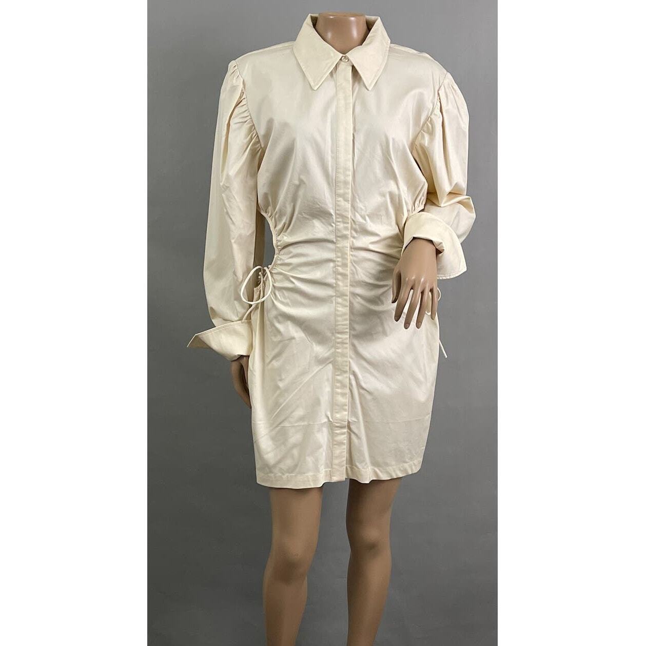 Song Of Style Revolve Dress Women M Georgie Mini Dress Ivory Cut Out NWT