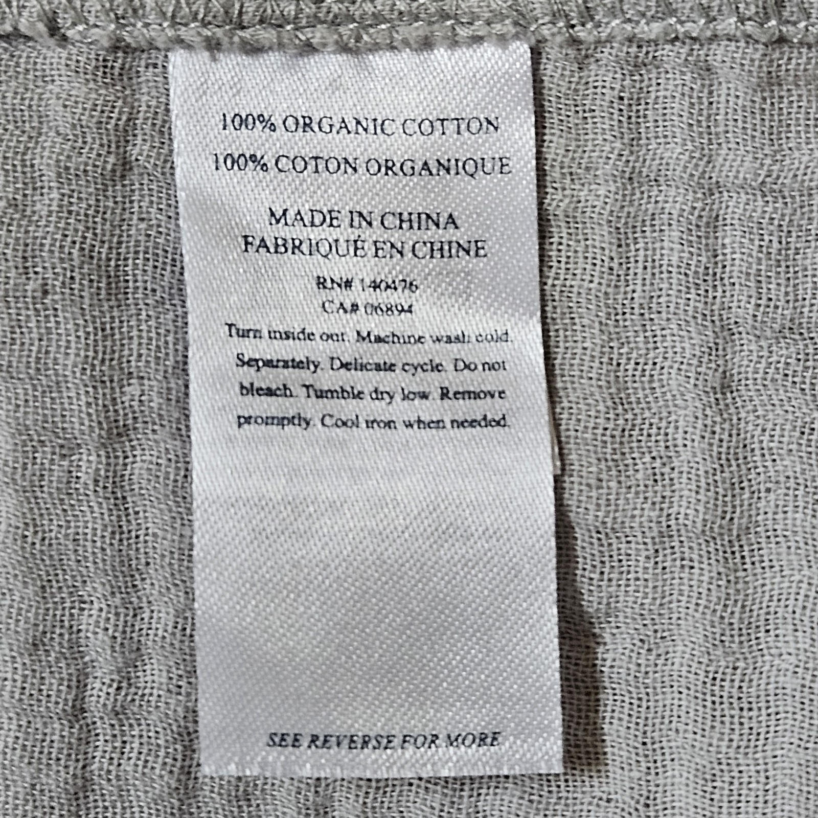 NWT FAHERTY Dress Sz M Dream Cotton Costa Grey Dawn Gauzy Midi Sleeveless Costal
