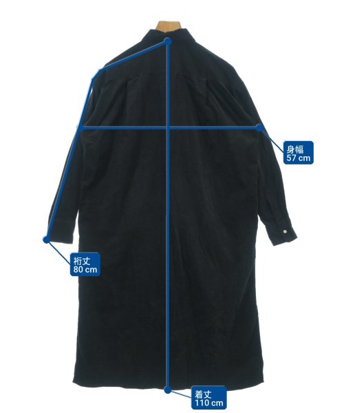 JOURNAL STANDARD relume Shirt Dresses Black 36(Approx. S) 2200700249053