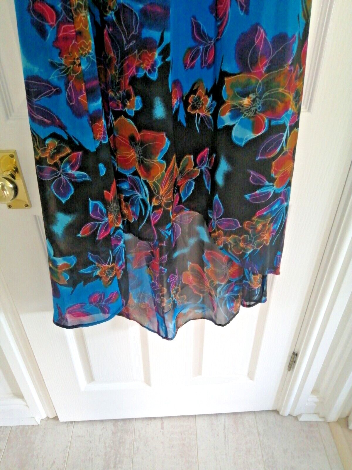 Dress full length Fully Lined Beautiful Design new with tags size 10