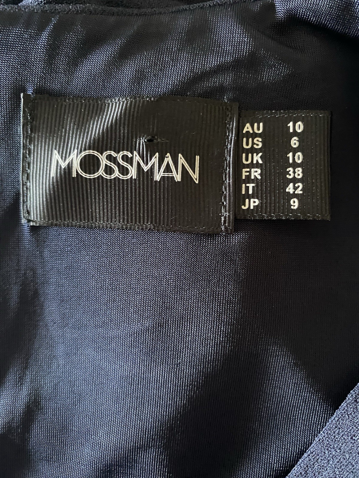 Mossman Square Neck Long Sleeve Midi Dress Size 10 / US 6