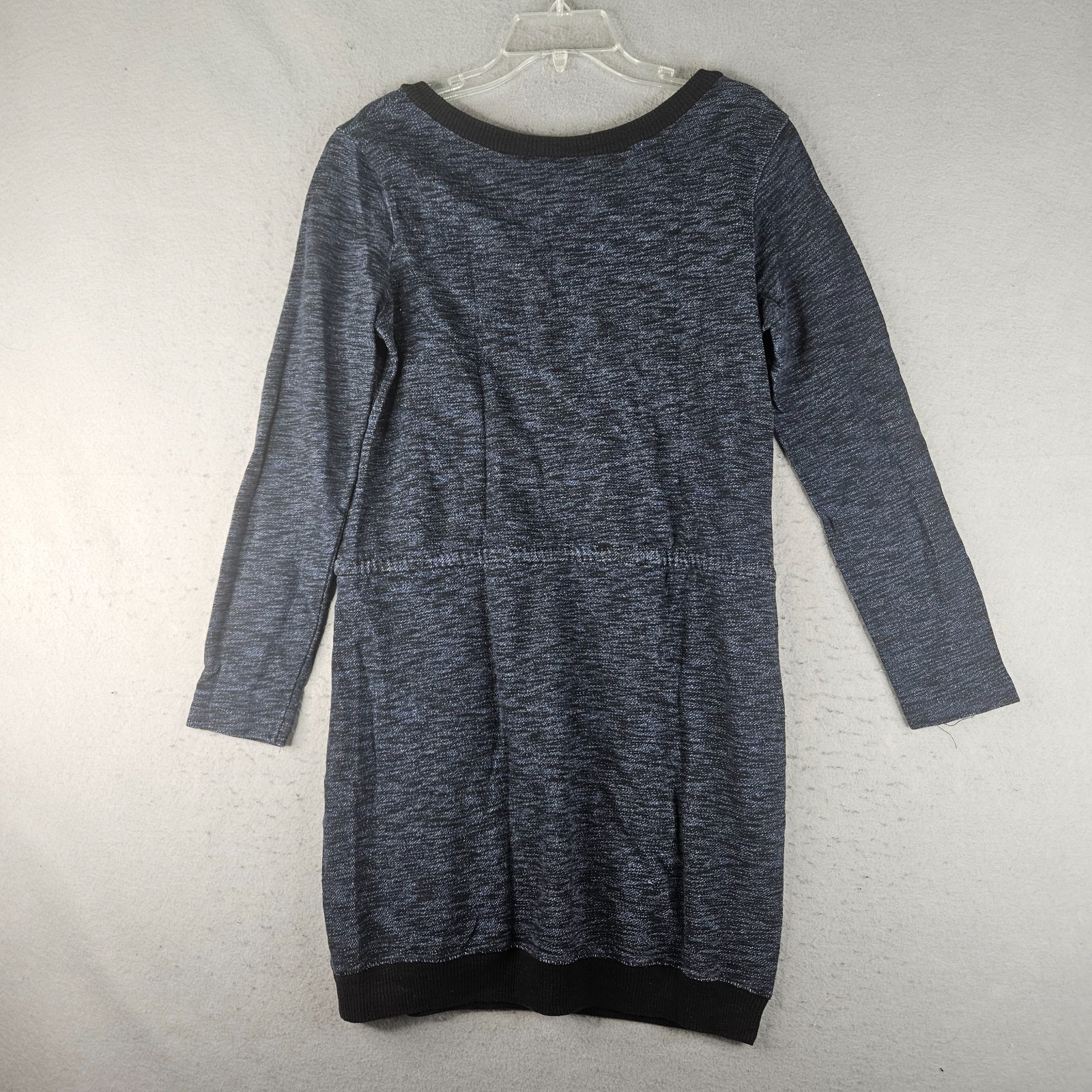 Converse One Star Knit Sweater Dress Womens Medium Blue Sporty Casual Lounge
