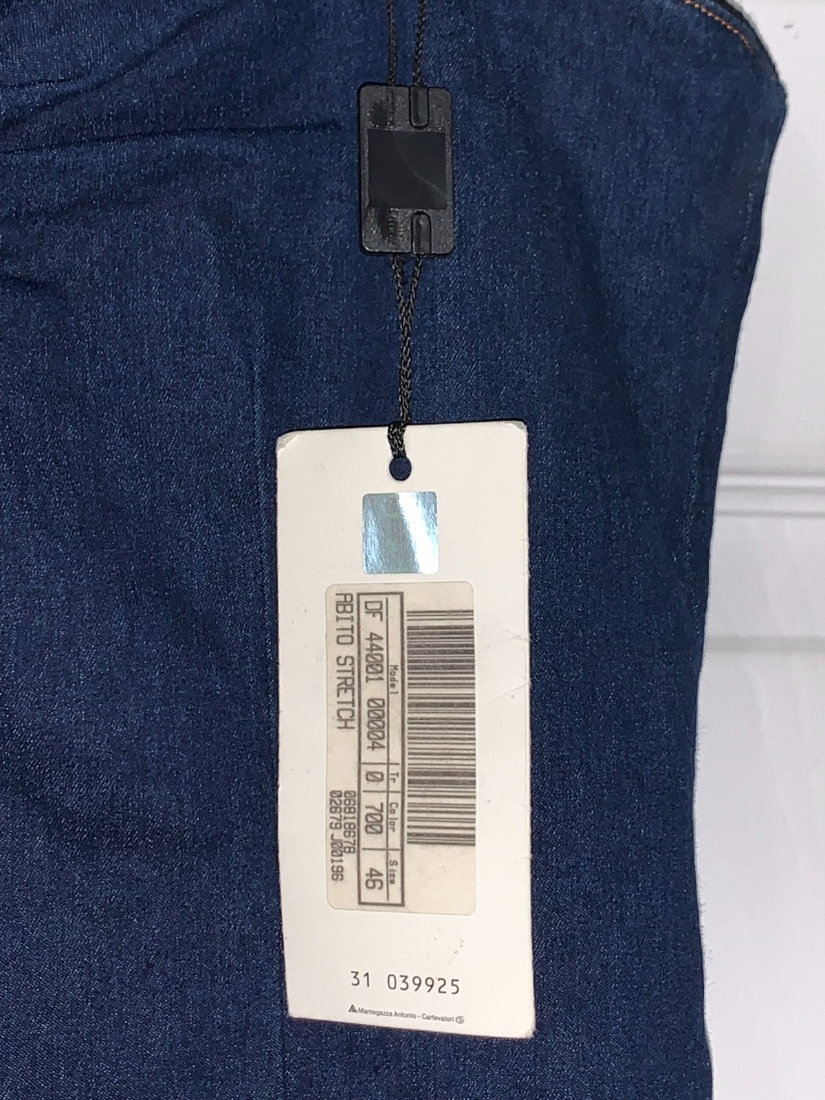 DOLCE & GABANA WOMENS DENIM DRESS SIZE 32/46 NEW WITH TAGS MADE IN ITALY