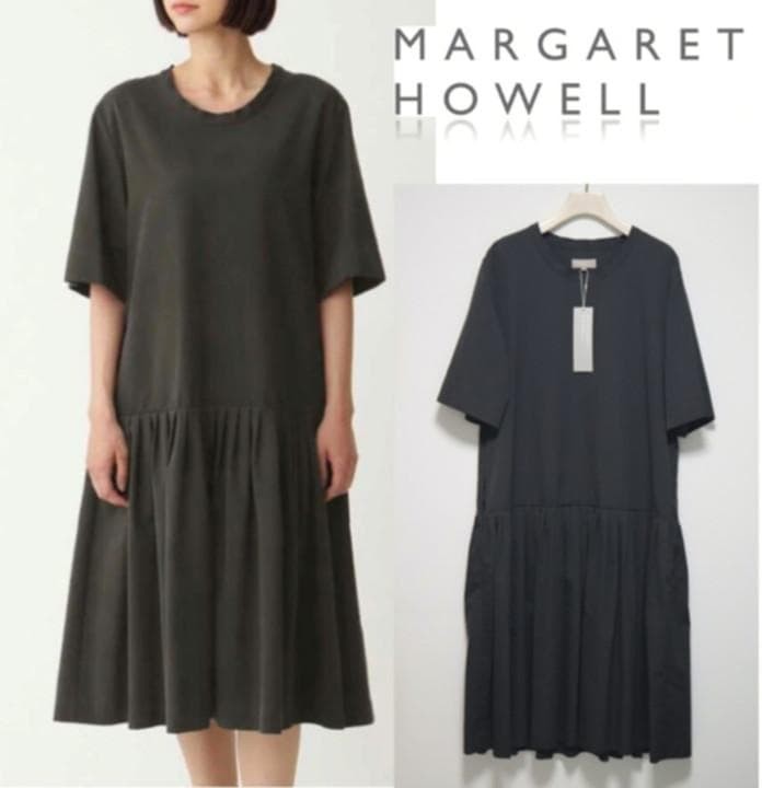 with Tag Margaret Howell Cotton Silk A Line Dress II