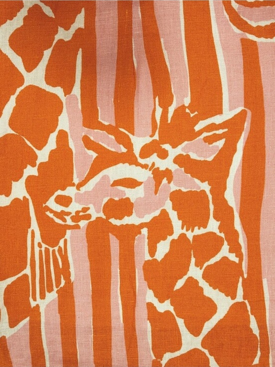 🆕️ 🦒SIZE 14 Lilly Pulitzer X Target🦒 – “Giraffeeey” Orange/White Linen Dress