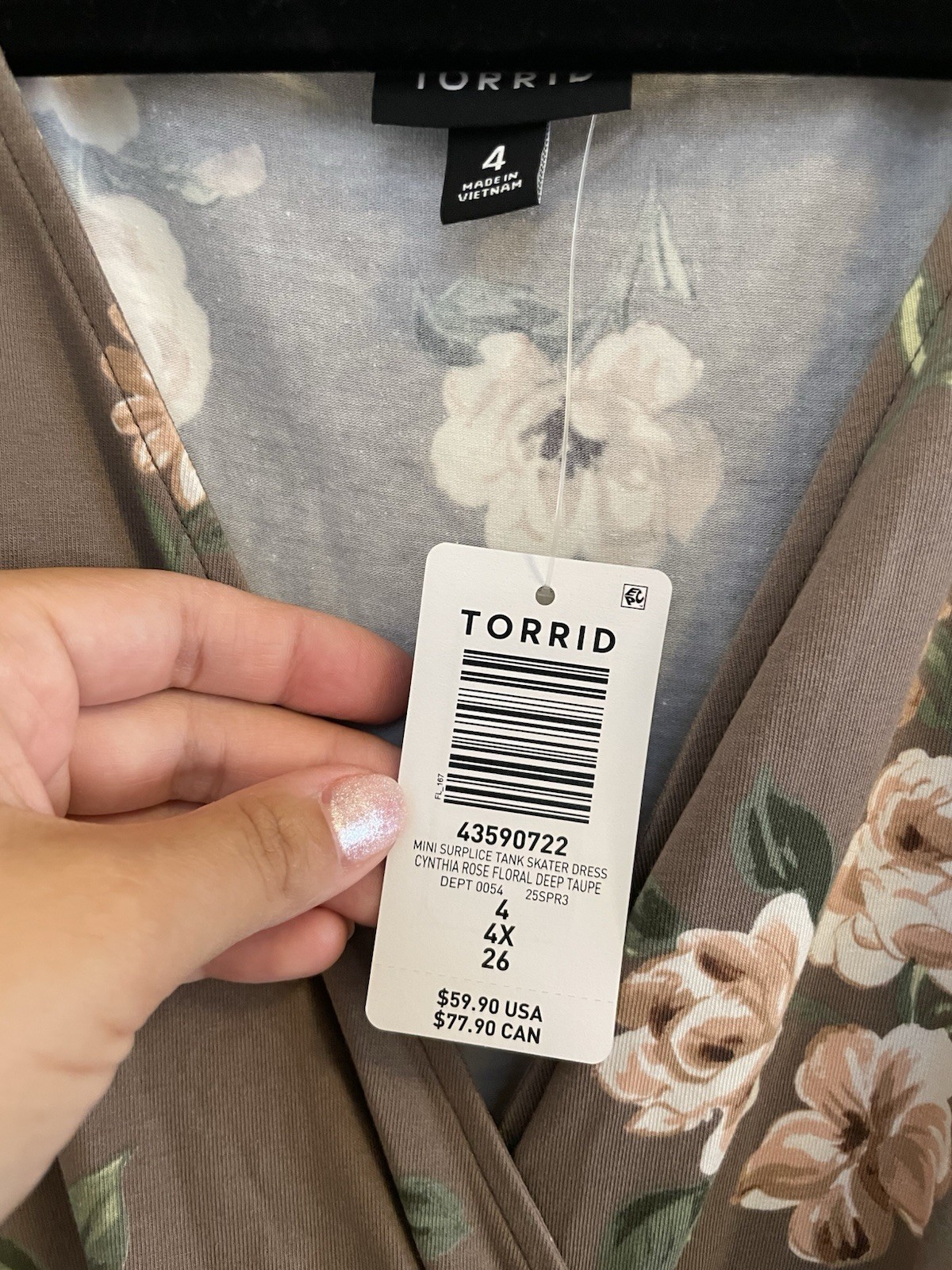 NWT Torrid 4x Women’s Plus Size 26 Super Soft Knit Cotton Stretch Sundress