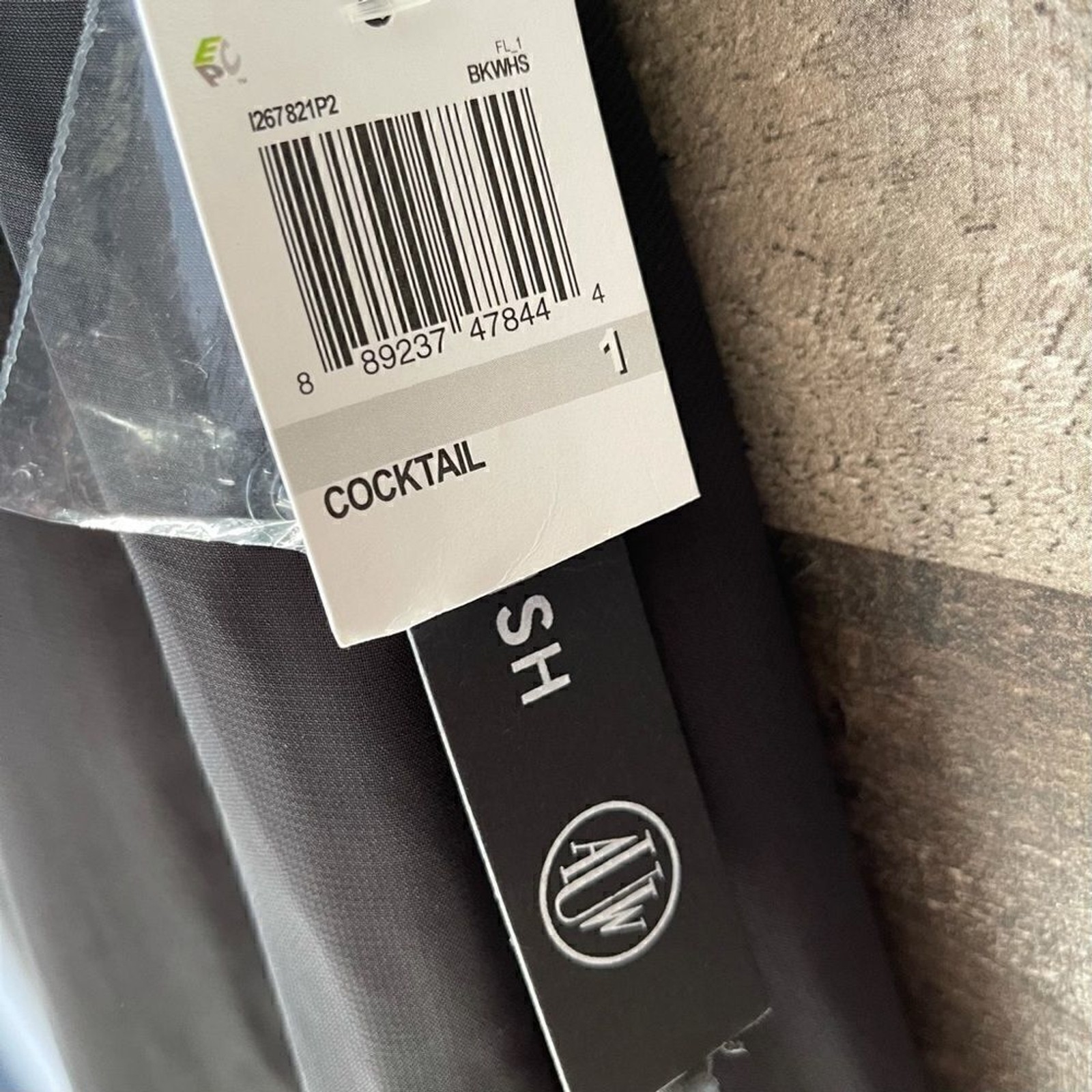 NWT Black and Silver Cocktail Dress by As U Wish‎