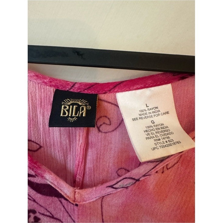 Bila Dress, Pink multi, Large, Used – Good