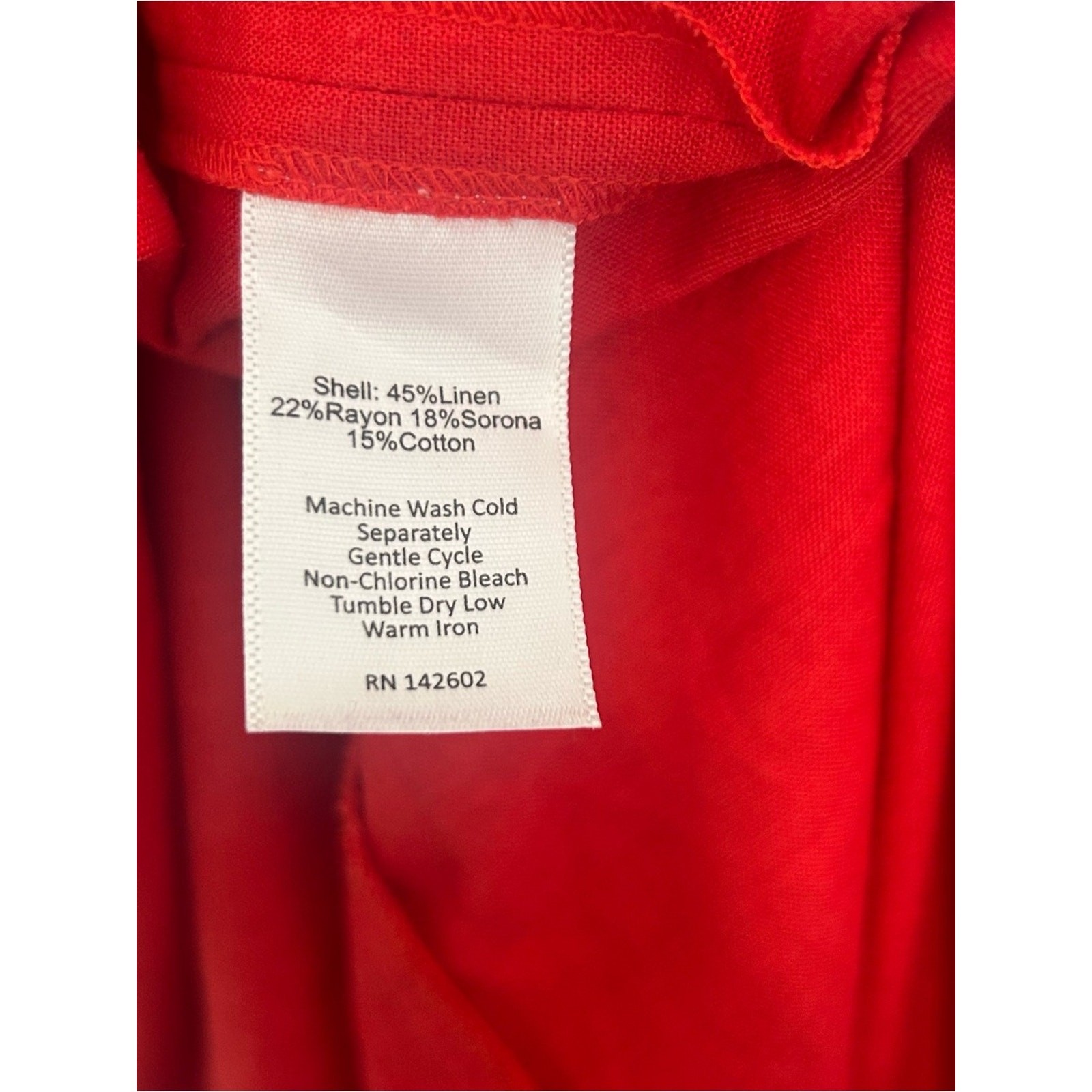 Sail to Sable Red Maxi Dress Sz M