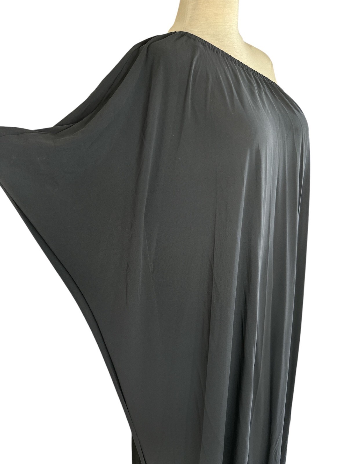 ERES Georgie One Shoulder Long Dress in Noir 3 New Womens Maxi Gown