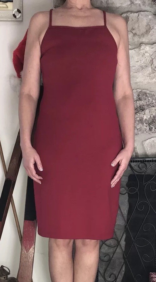 Energie Sexy Spaghetti Strap Body Con Dress Size L