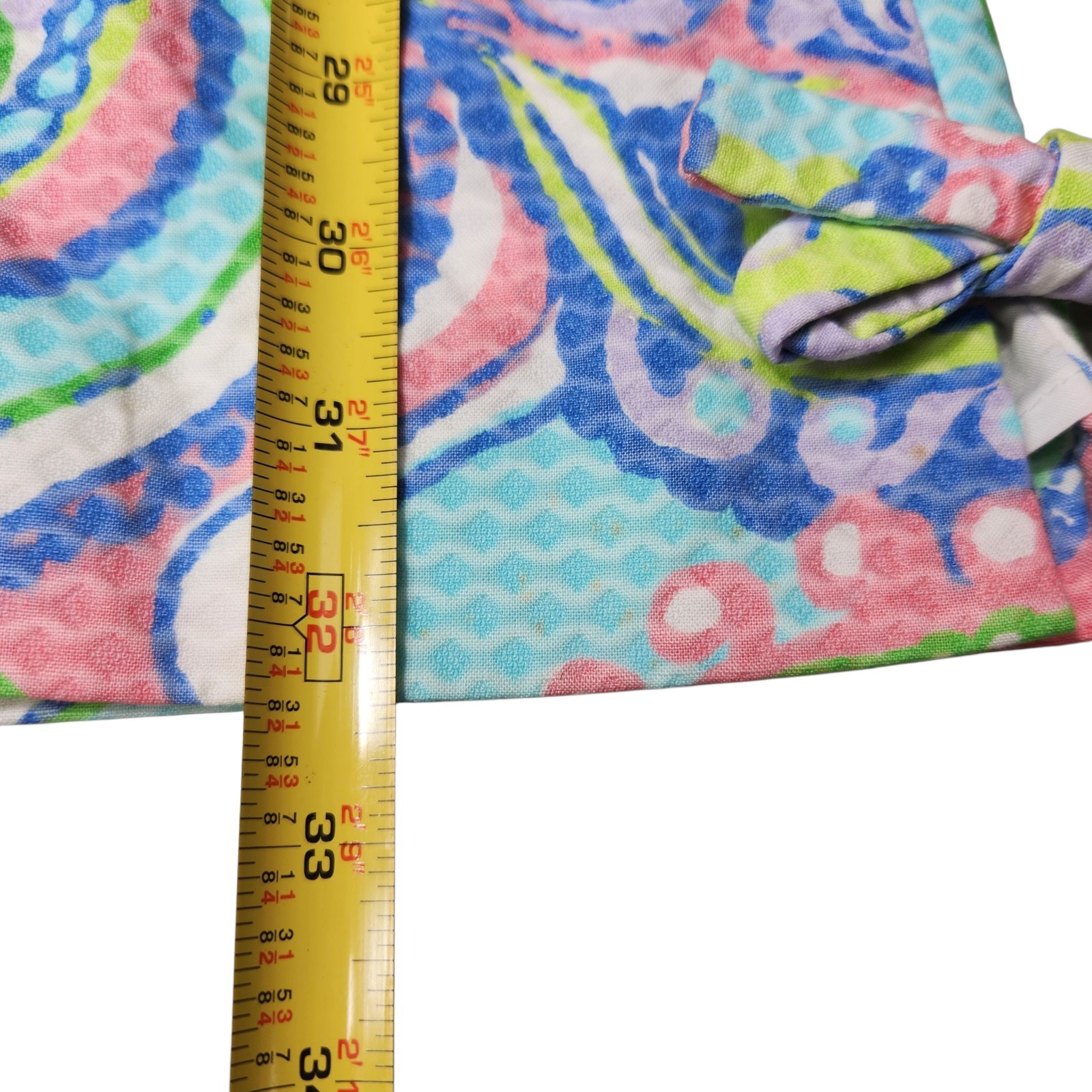 New With Tags Lilly Pulitzer Size 4 Delia Shift Muni Dress Bows Beachy Paisley