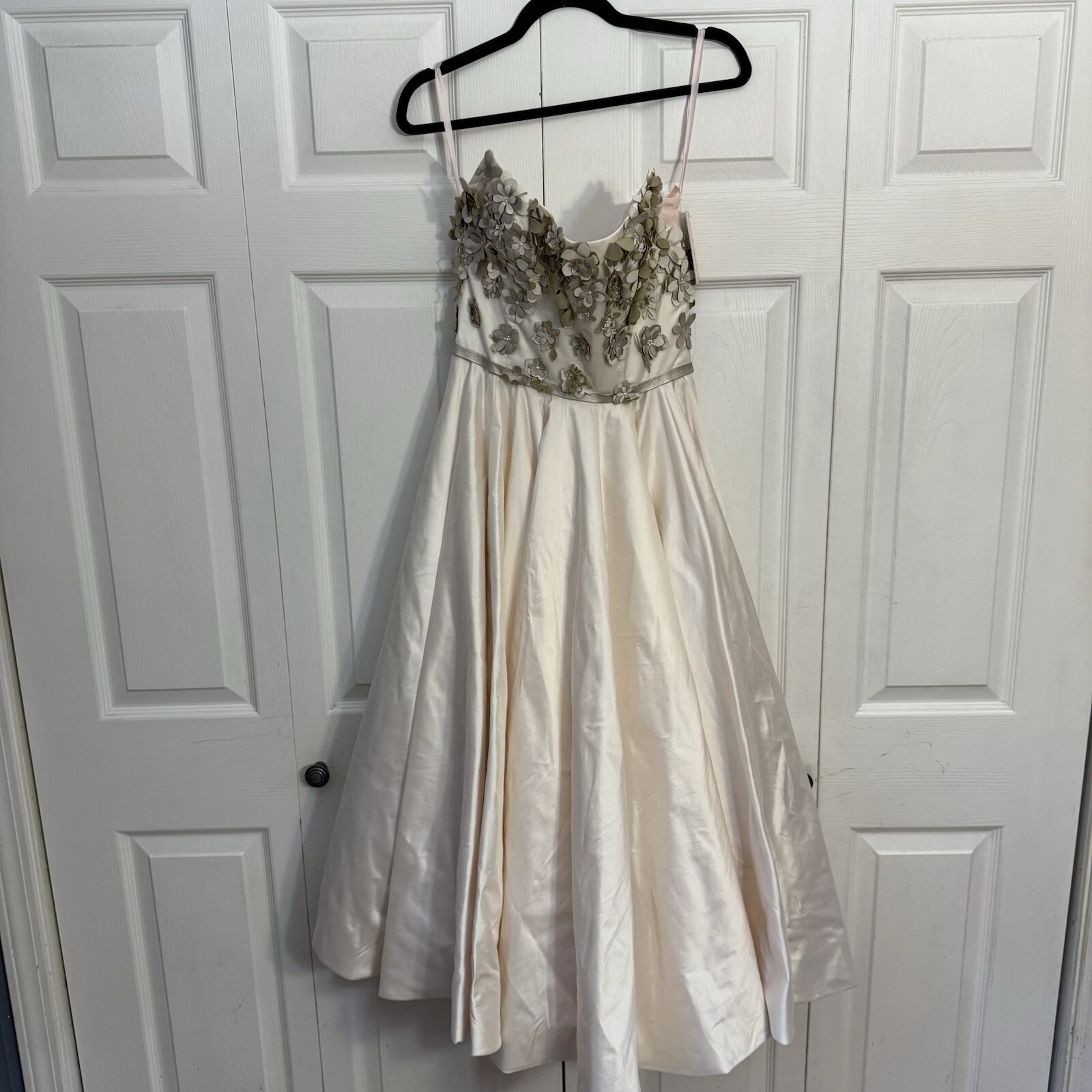 Kathryn Bass NWT Floral Blush Pink Formal Prom Wedding Dress 6
