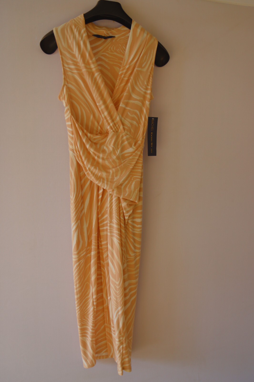 RACHEL Rachel Roy Women’s Sleeveless Striped Midi Dress Size Small