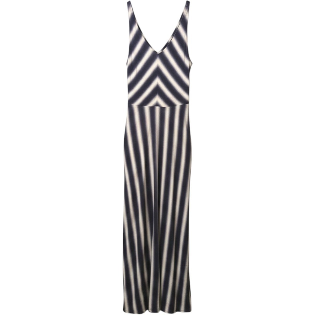 GAP striped Maxi Dress womens S Beach drape garden party coastal boho Hippie