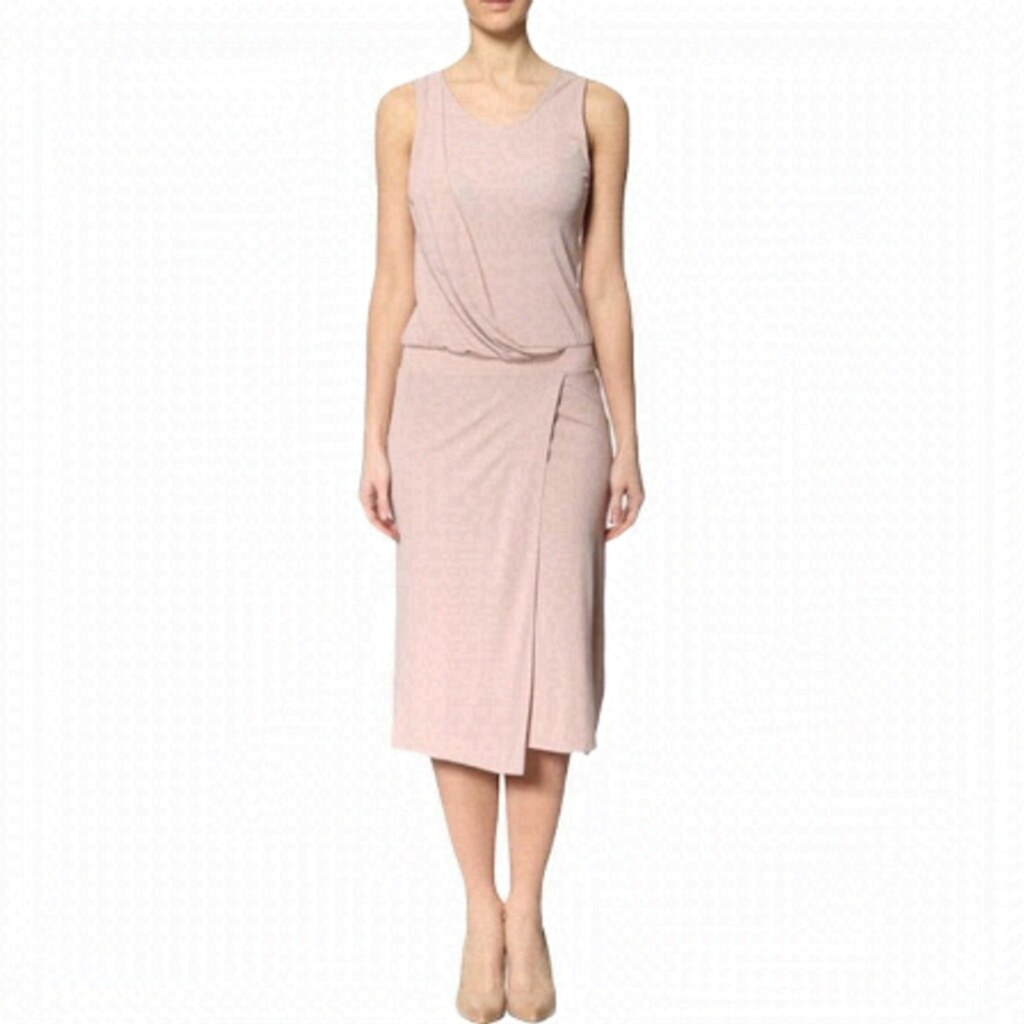 FILIPPA K Dusty Pink Viscose Drape Tank Dress XS