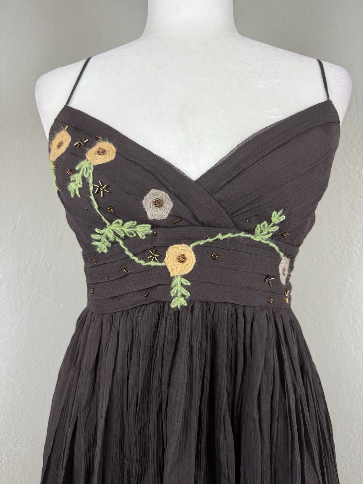 To The Max 100% Silk Cottagecore Dress