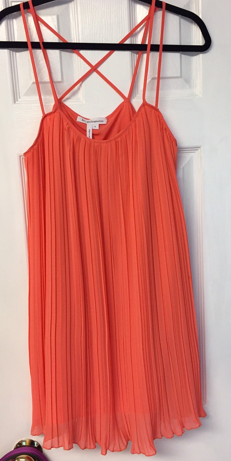 BCBGeneration Pleated Dress S NWT