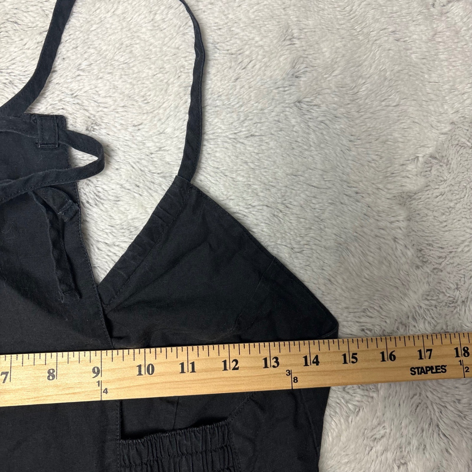 The North Face Womens Halter Neck Dress Black Size S Sporty Hiking Casual Travel